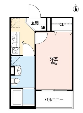 緑橋駅 徒歩6分 1階の物件間取画像